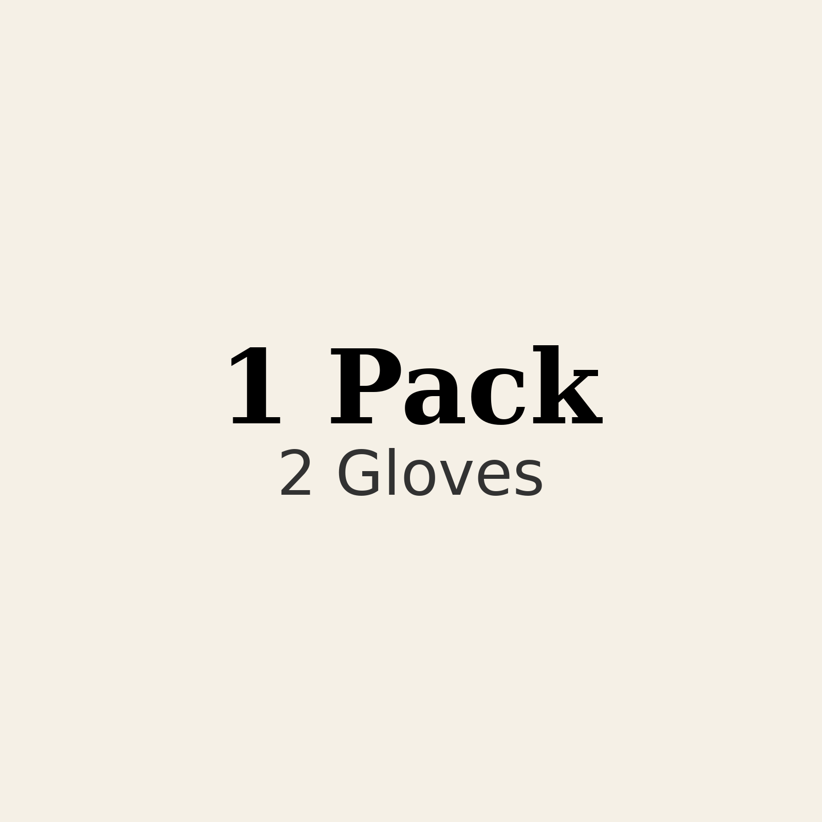 1 Pack (2 Gloves)