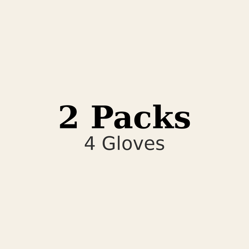 2 Pack (4 Gloves)